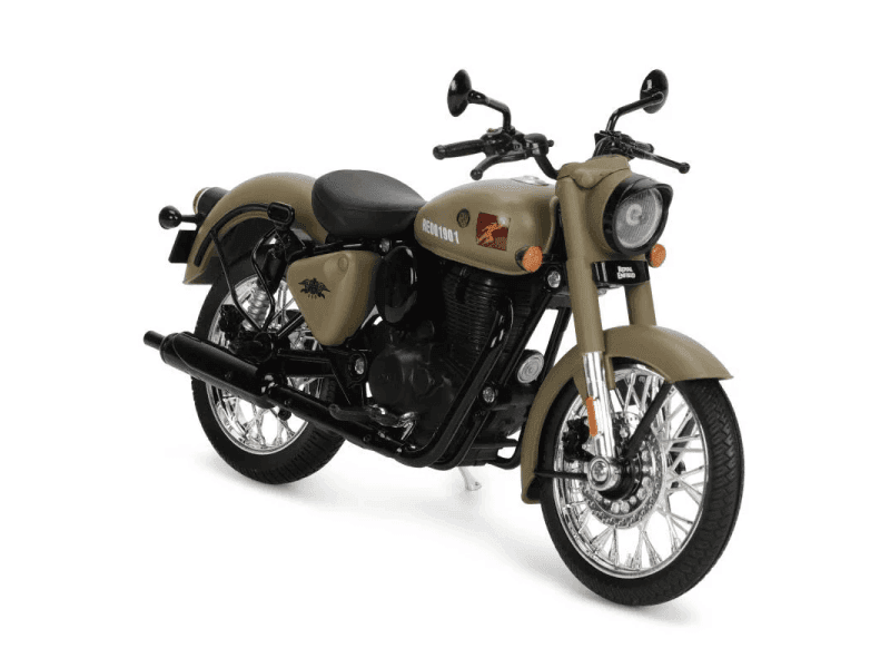 Royal Enfield Classic 350 - adventure motorcycle rental available at Mr Pop Chiang Mai, Thailand