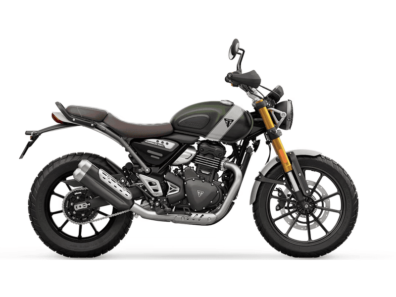 Triumph Scrambler 400 - adventure motorcycle rental available at Mr Pop Chiang Mai, Thailand