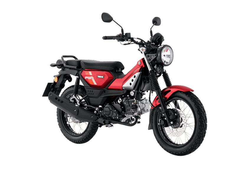 Yamaha PG-1 (Red) - sports motorcycle rental available at Mr Pop Chiang Mai, Thailand